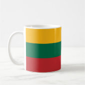 Litouwse vlag koffiemok (Links)