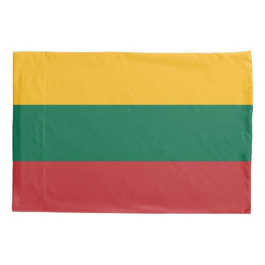 Litouwse vlag kussensloop (Achterkant)