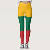 Litouwse vlag leggings (Voorkant)