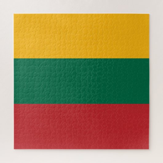 Litouwse vlag legpuzzel (Verticaal)