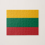 Litouwse vlag legpuzzel<br><div class="desc">Litouwse vlag</div>