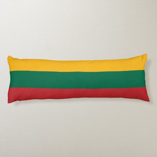 Litouwse vlag lichaamskussen (Achterkant)