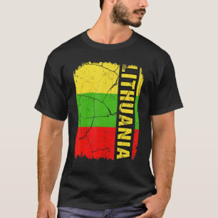 Litouwse vlag Litouwen Pride Roots Heri T-shirt