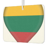 Litouwse vlag luchtverfrisser (Links)