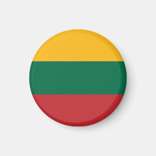 Litouwse vlag magneet (Voorkant)