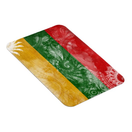 Litouwse vlag magneet (Rechterzijde)