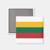 Litouwse vlag magneet (Voorkant / Achterkant)