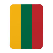 Litouwse vlag magneet (Verticaal)
