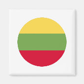 Litouwse vlag magneet (Voorkant)