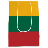 Litouwse vlag medium cadeauzakje (Achterkant)