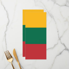 Litouwse vlag menu