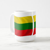 Litouwse Vlag Mok (Voorkant links)