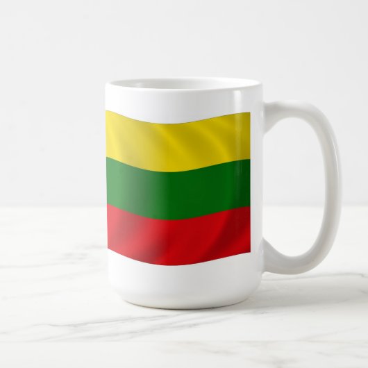 Litouwse Vlag Mok (Rechts)