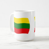 Litouwse Vlag Mok (Voorkant links)