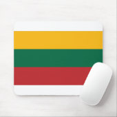 Litouwse vlag muismat (Met muis)