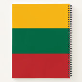 Litouwse vlag notitieboek (Achterkant)