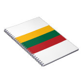 Litouwse vlag notitieboek (Rechterzijde)