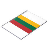 Litouwse vlag notitieboek (Linkerzijde)