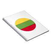Litouwse vlag notitieboek (Rechterzijde)