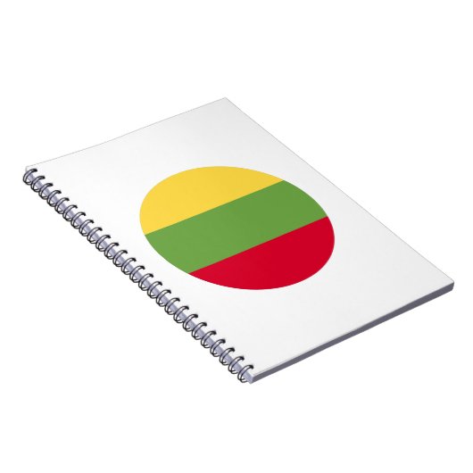 Litouwse vlag notitieboek (Rechterzijde)