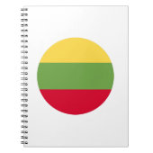 Litouwse vlag notitieboek (Voorkant)