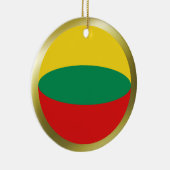 Litouwse Vlag Ornament (Rechts)