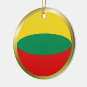 Litouwse Vlag Ornament (Links)