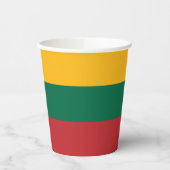 Litouwse vlag papieren bekers (Links)