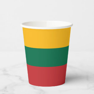 Litouwse vlag papieren bekers