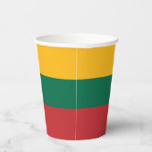 Litouwse vlag papieren bekers (Rechts)