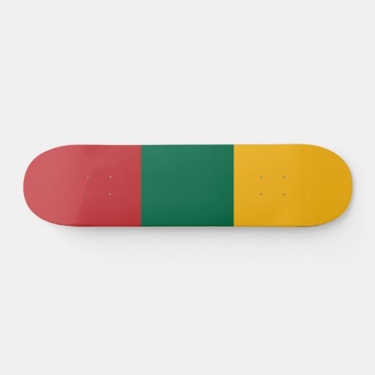 Litouwse vlag persoonlijk skateboard (Horizontaal)