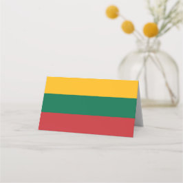 Litouwse vlag plaatskaartje