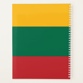 Litouwse vlag planner (Achterkant)