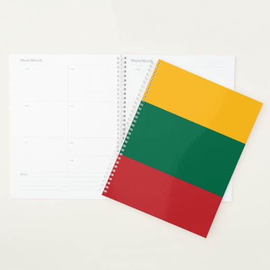 Litouwse Vlag Planner (Display)