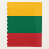Litouwse Vlag Planner (Voorkant)