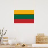 Litouwse vlag poster (Keuken)