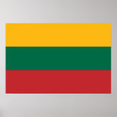 Litouwse vlag poster (Voorkant)