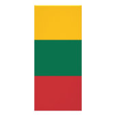 Litouwse vlag reclamekaart (Achterkant)