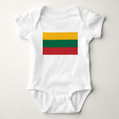 Litouwse vlag romper (Voorkant)
