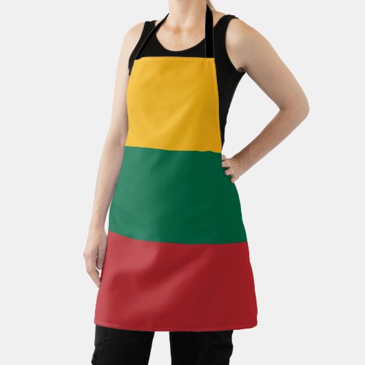 Litouwse vlag schort (Insitu)