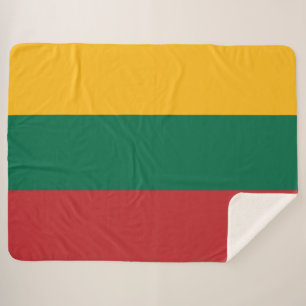 Litouwse vlag sherpa deken