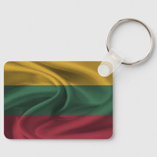 Litouwse Vlag Sleutelhanger (Voorkant)