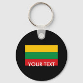 Litouwse vlag sleutelhanger (Voorkant)