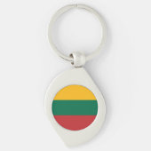 Litouwse vlag sleutelhanger (Voorkant)