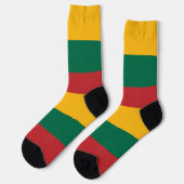 Litouwse vlag sokken (Links)