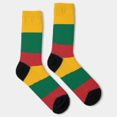 Litouwse vlag sokken (Rechts)