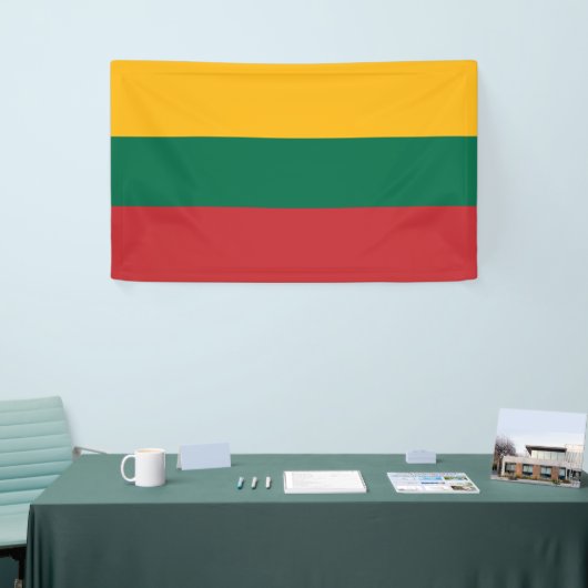 Litouwse vlag spandoek (Beurs)