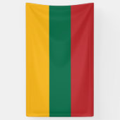 Litouwse vlag spandoek (Verticaal)