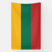 Litouwse vlag spandoek (Verticaal)