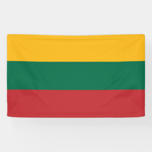 Litouwse vlag spandoek
